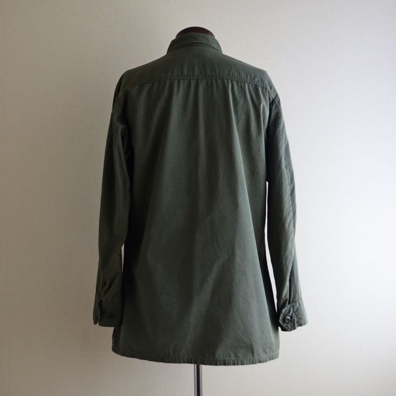1970s US.ARMY ジャングルファティーグジャケット 4TH TYPE 表記SMALL
