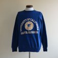 画像1: 1980s カレッジスウェット　<br>UNIVERSITY OF CALIFORNIA　<br>表記L<br> (1)