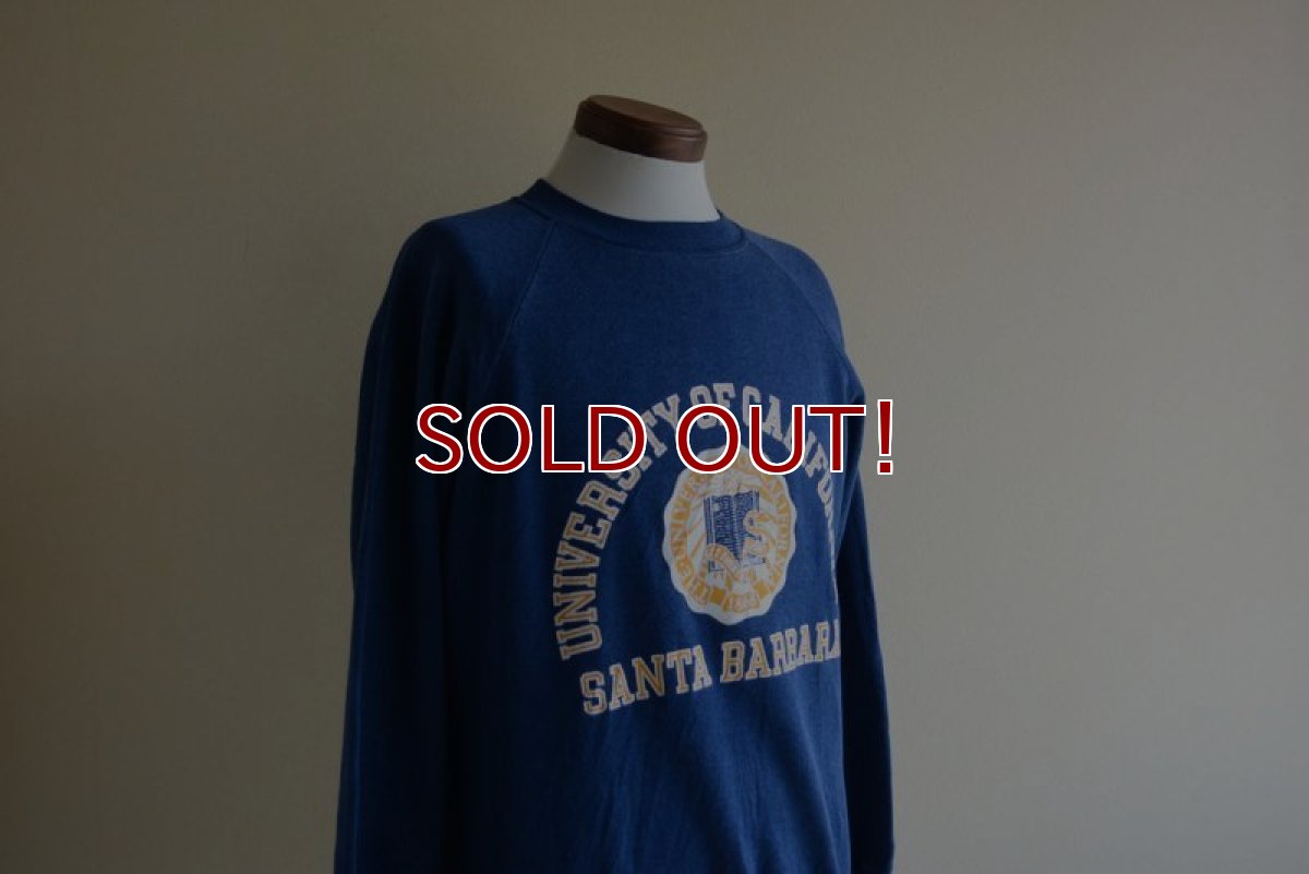 画像7: 1980s カレッジスウェット　 UNIVERSITY OF CALIFORNIA　 表記L  (7)