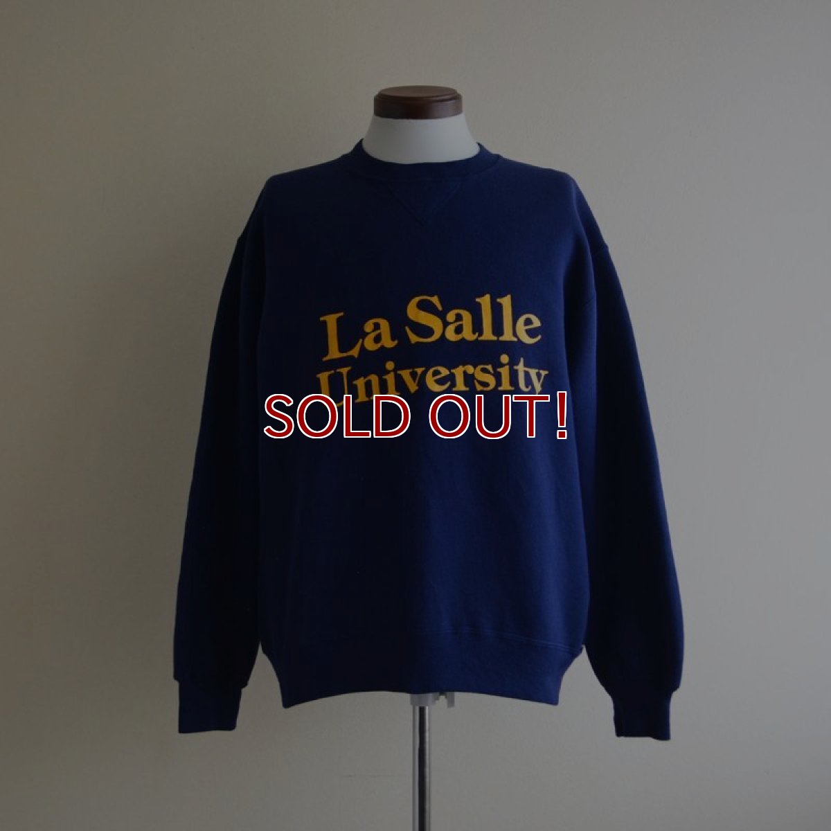 画像1: 1990s La Salle UNIVERSITY カレッジスウェット　 MADE IN USA　 表記L  (1)