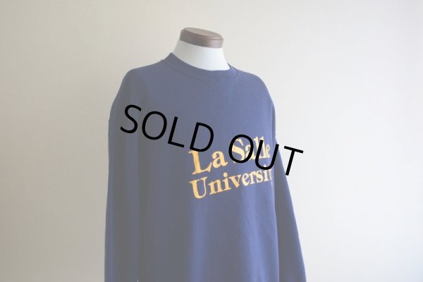 画像7: 1990s La Salle UNIVERSITY カレッジスウェット  MADE IN USA  表記L