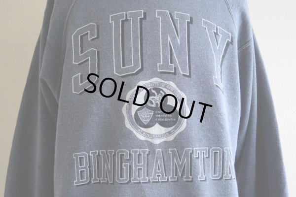 画像8: 1990s SUNY カレッジスウェット　 MADE IN USA　 表記M 