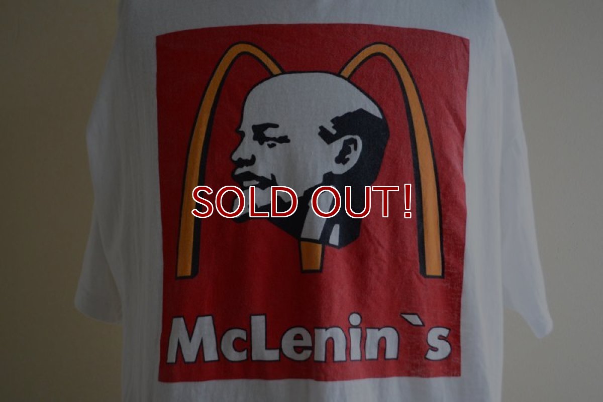 画像8: 1990s〜 McLenin's パロディTシャツ　 表記XL  (8)