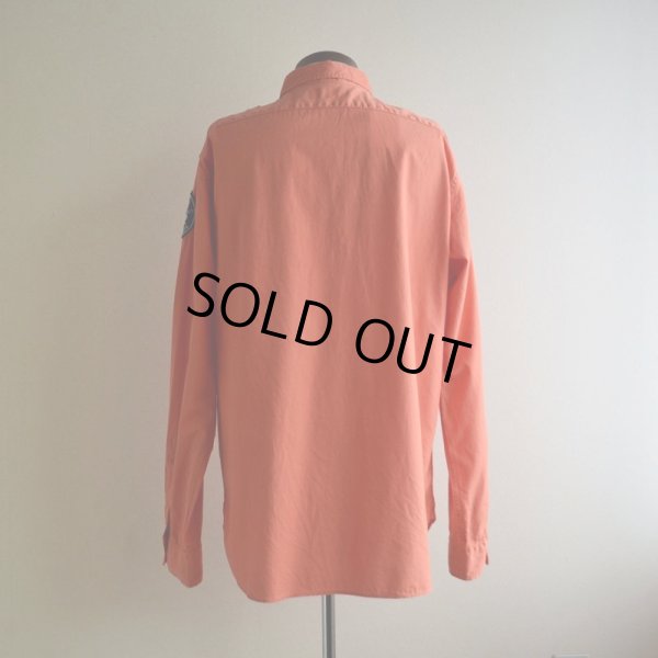 画像3: 1990s Polo by RalphLauren USRL NAVAL STATION マチ付きシャツ　 表記L 