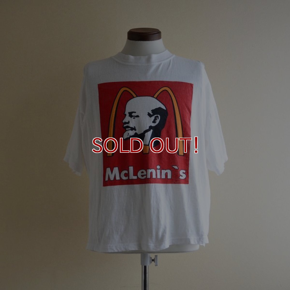画像1: 1990s〜 McLenin's パロディTシャツ　 表記XL  (1)