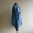 画像2: 1980s Levi's 70507-0219 ケミカルデニムジャケット　<br>MADE IN USA　<br>表記XL<br> (2)