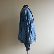 画像2: 1980s Levi's 70507-0219 ケミカルデニムジャケット　 MADE IN USA　 表記XL  (2)