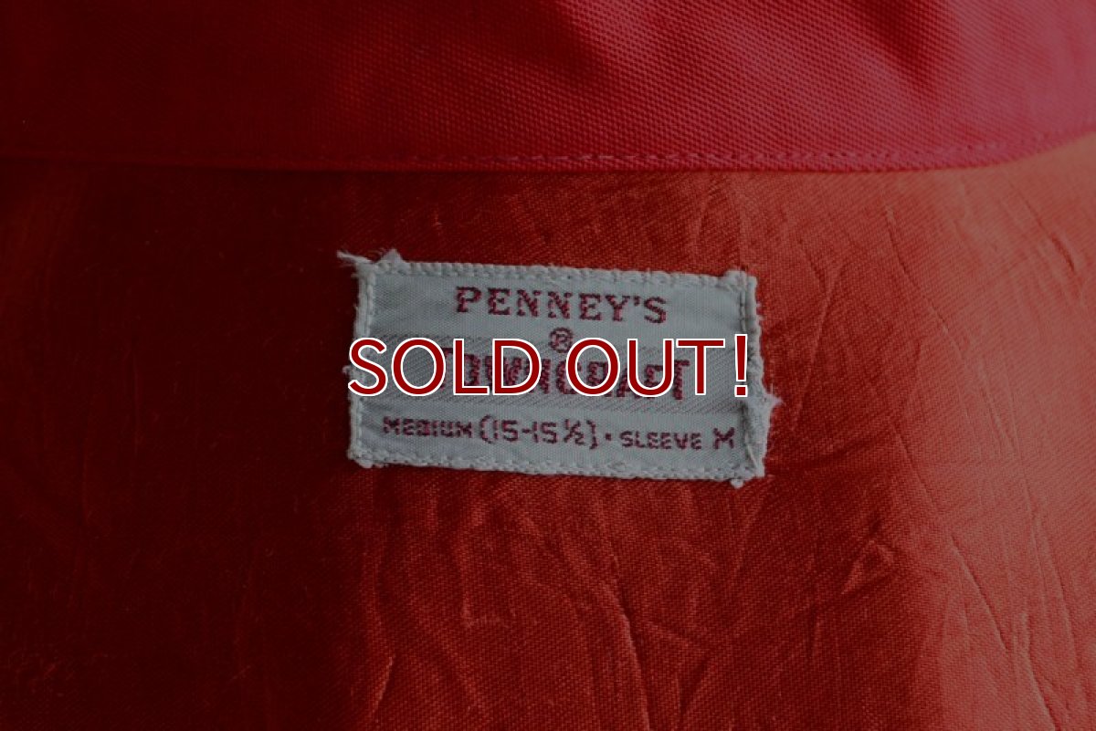 画像5: 1950s PENNEY'S TOWNCRAFT レーヨンギャバシャツ　 表記M  (5)