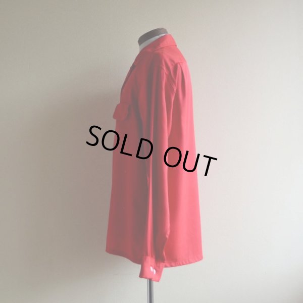 画像4: 1950s PENNEY'S TOWNCRAFT レーヨンギャバシャツ　 表記M 