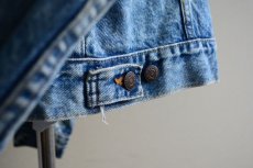 画像14: 1980s Levi's 70507-0219 ケミカルデニムジャケット　 MADE IN USA　 表記XL  (14)