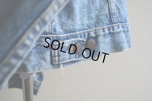画像14: 1980s Levi's 70507-0219 ケミカルデニムジャケット　 MADE IN USA　 表記XL 