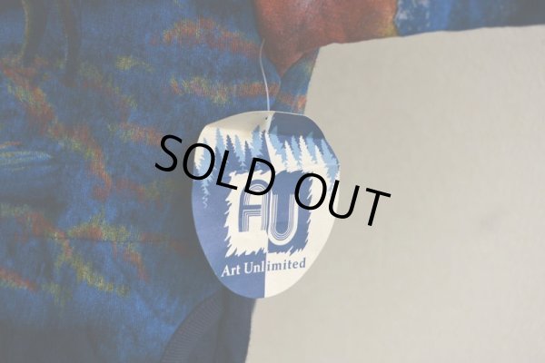 画像5: 1990s Art Unlimited シカ総柄スウェット  DEAD STOCK/MADE IN USA  表記L