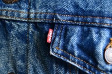 画像10: 1980s Levi's 70507-0219 ケミカルデニムジャケット　 MADE IN USA　 表記XL  (10)