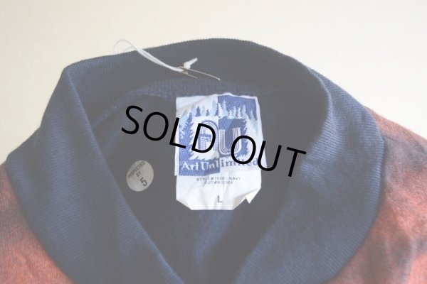 画像7: 1990s Art Unlimited シカ総柄スウェット  DEAD STOCK/MADE IN USA  表記L