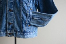 画像12: 1980s Levi's 70507-0219 ケミカルデニムジャケット　 MADE IN USA　 表記XL  (12)