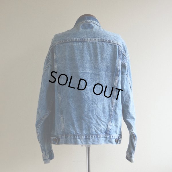 画像3: 1980s Levi's 70507-0219 ケミカルデニムジャケット　 MADE IN USA　 表記XL 