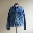 画像1: 1980s Levi's 70507-0219 ケミカルデニムジャケット　<br>MADE IN USA　<br>表記XL<br> (1)