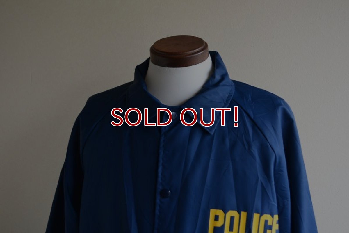 画像6: 1990s POLICE ナイロンコーチジャケット　 MADE IN USA　 表記XL  (6)