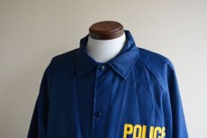 画像6: 1990s POLICE ナイロンコーチジャケット　 MADE IN USA　 表記XL  (6)