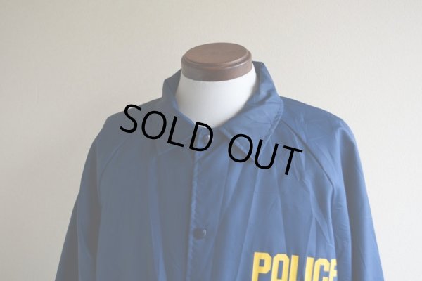 画像6: 1990s POLICE ナイロンコーチジャケット  MADE IN USA  表記XL