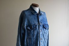 画像9: 1980s Levi's 70507-0219 ケミカルデニムジャケット　 MADE IN USA　 表記XL  (9)