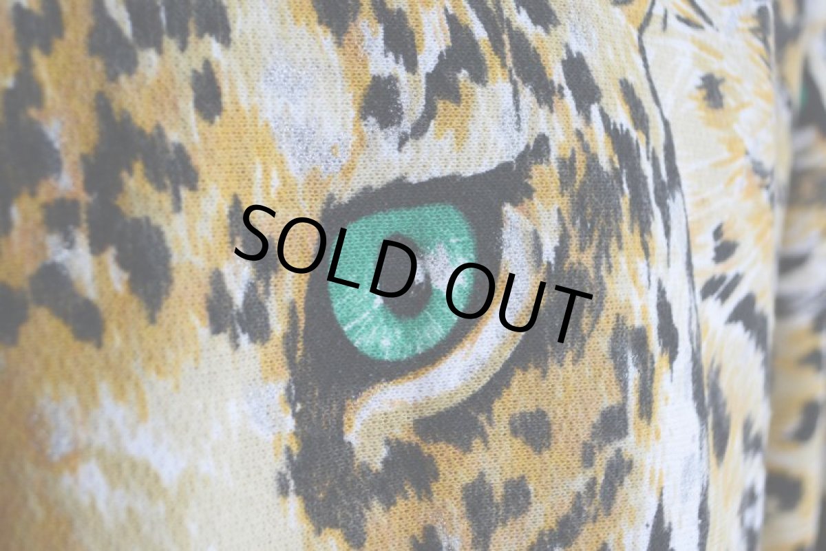 画像8: 1980s ヒョウ柄スウェット　 MADE IN USA　 表記M  (8)