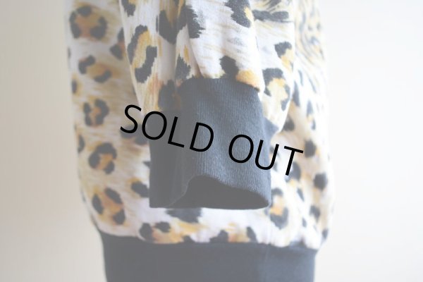 画像11: 1980s ヒョウ柄スウェット　 MADE IN USA　 表記M 