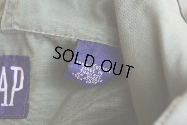 画像6: 1990s GAP コットンアノラックパーカー  表記L