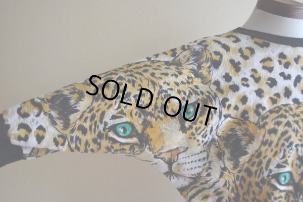 画像9: 1980s ヒョウ柄スウェット　 MADE IN USA　 表記M 