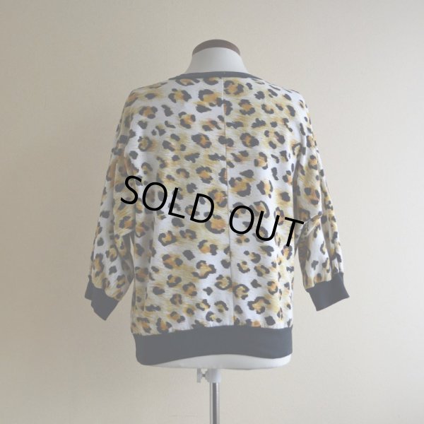 画像3: 1980s ヒョウ柄スウェット　 MADE IN USA　 表記M 