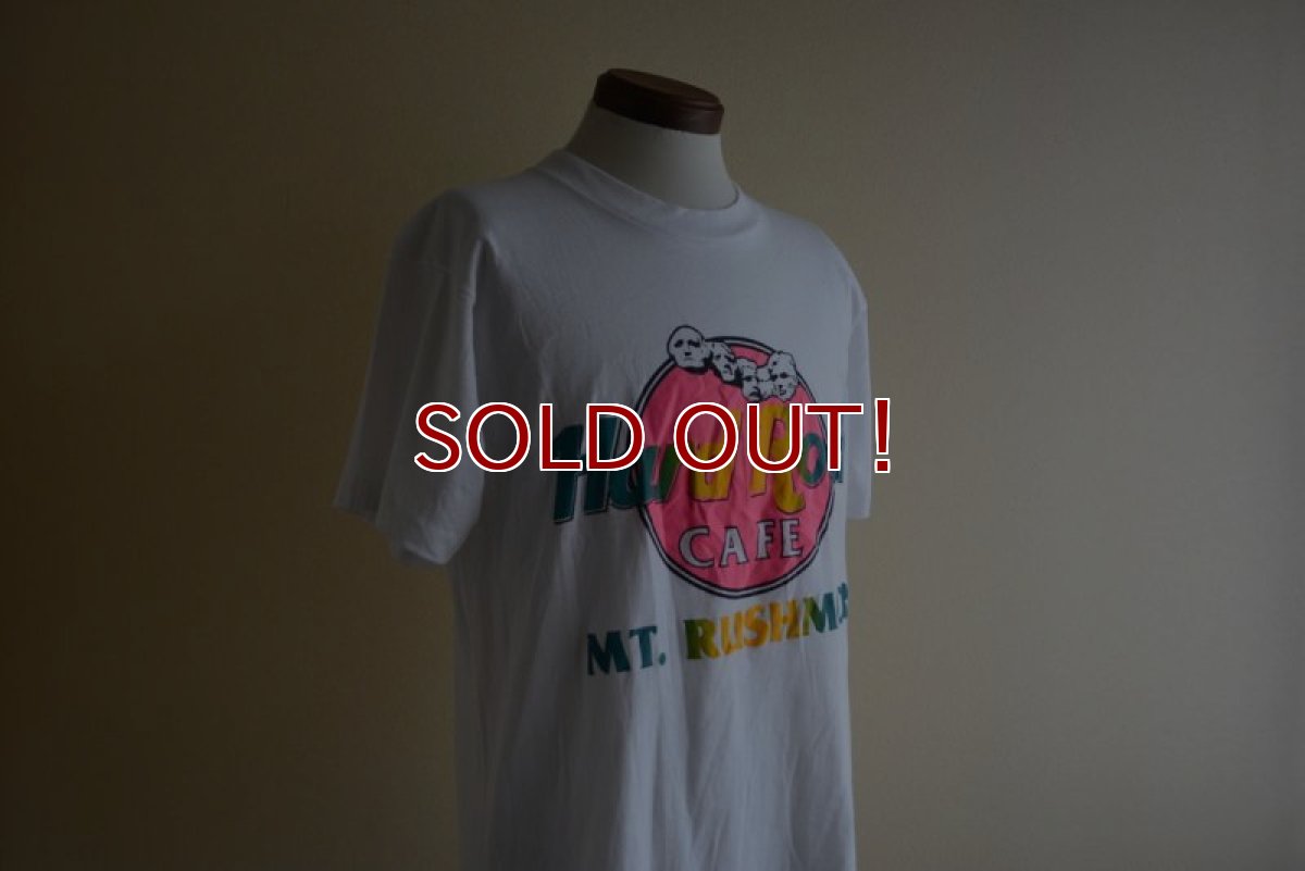 画像7: 1990s HardRockCAFE MT.RUSHMORE Tシャツ　 MADE IN USA/SCREEN STARS　 表記L  (7)