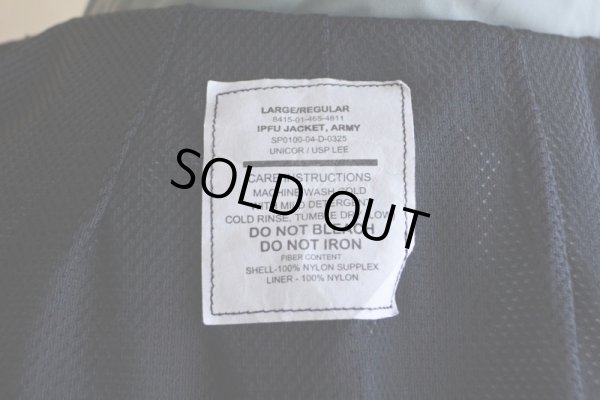 画像5: 2000s US.ARMY IPFU ナイロントレーニングジャケット  表記LARGE-REGULAR