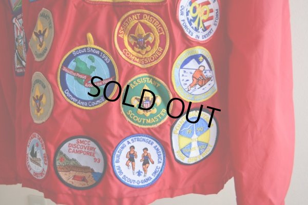 画像16: 1980s HOLLOWAY ナイロンコーチジャケット　 BOY SCOUTSワッペンカスタム　 表記L 