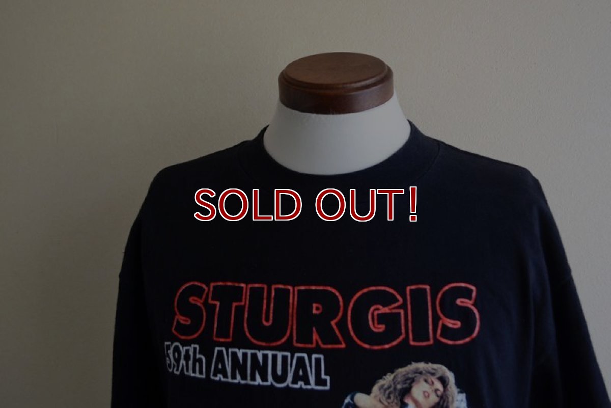 画像6: 1990s STURGIS RALLY WEEK 1999 エロプリントTシャツ　 表記L  (6)