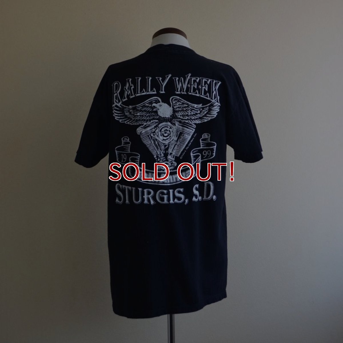 画像3: 1990s STURGIS RALLY WEEK 1999 エロプリントTシャツ　 表記L  (3)