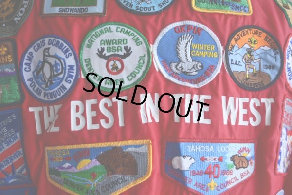 画像14: 1980s HOLLOWAY ナイロンコーチジャケット　 BOY SCOUTSワッペンカスタム　 表記L 