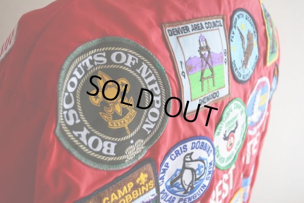 画像18: 1980s HOLLOWAY ナイロンコーチジャケット　 BOY SCOUTSワッペンカスタム　 表記L 