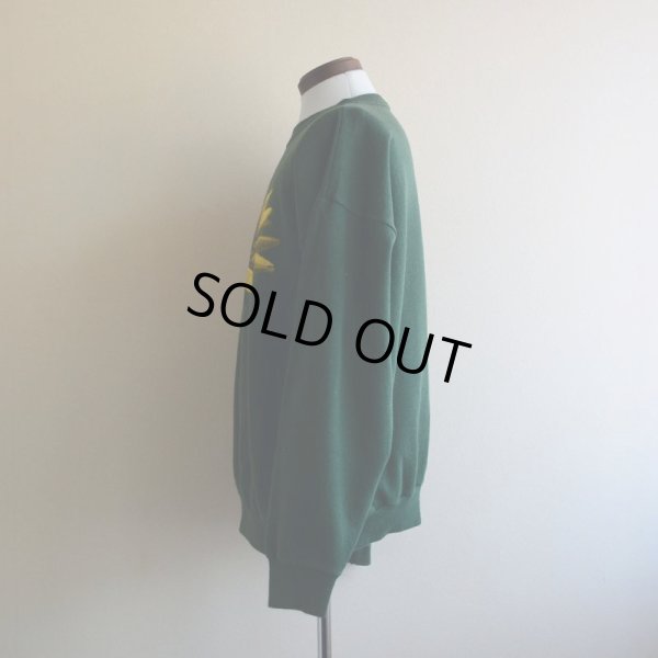 画像4: 1990s ひまわり プリントスウェット  表記XL