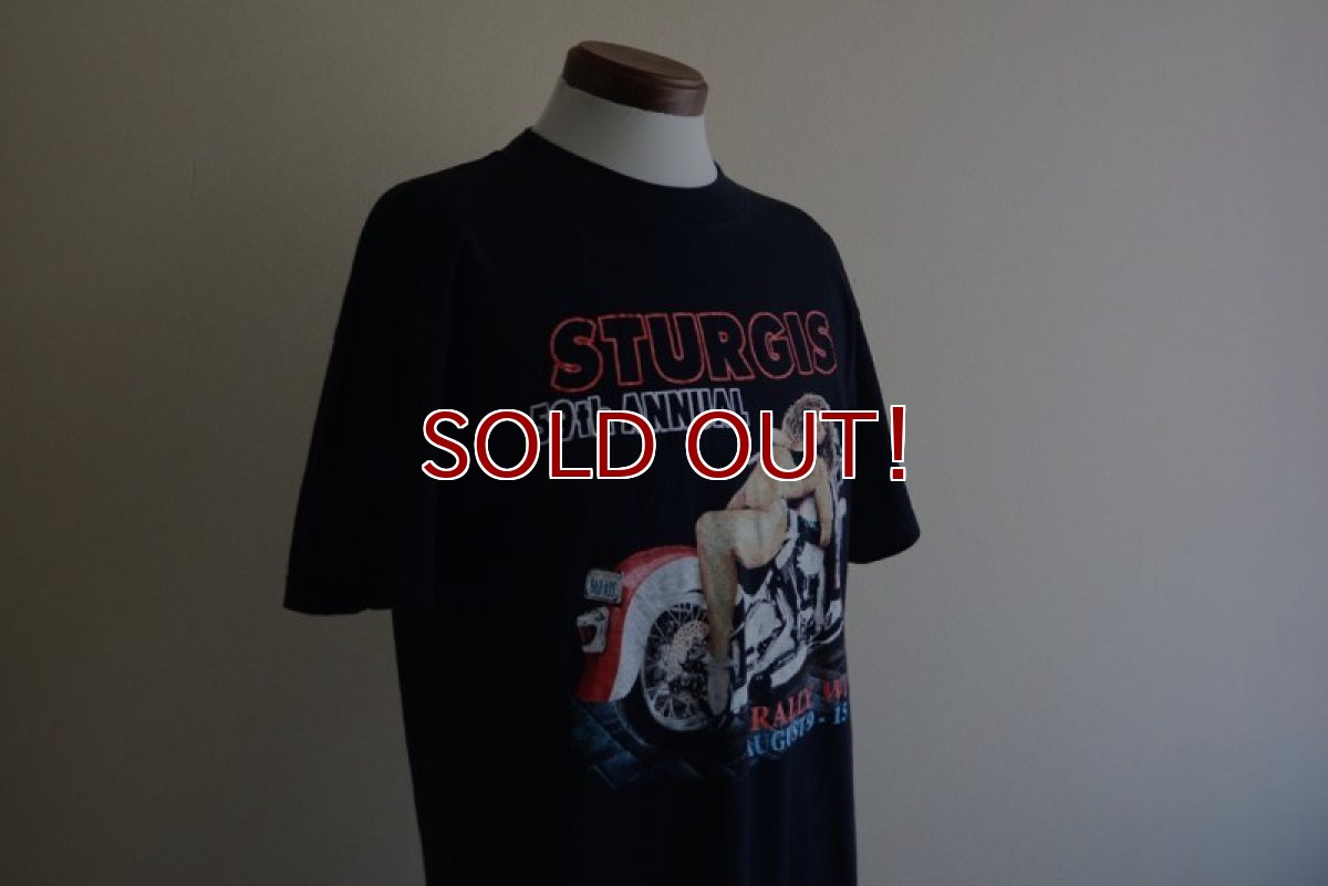 画像7: 1990s STURGIS RALLY WEEK 1999 エロプリントTシャツ　 表記L  (7)