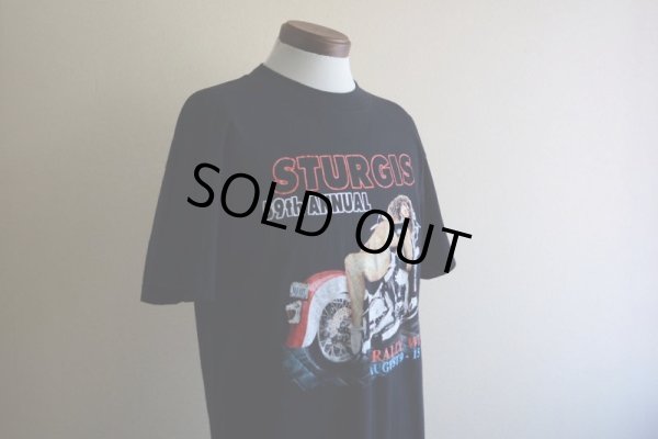 画像7: 1990s STURGIS RALLY WEEK 1999 エロプリントTシャツ  表記L
