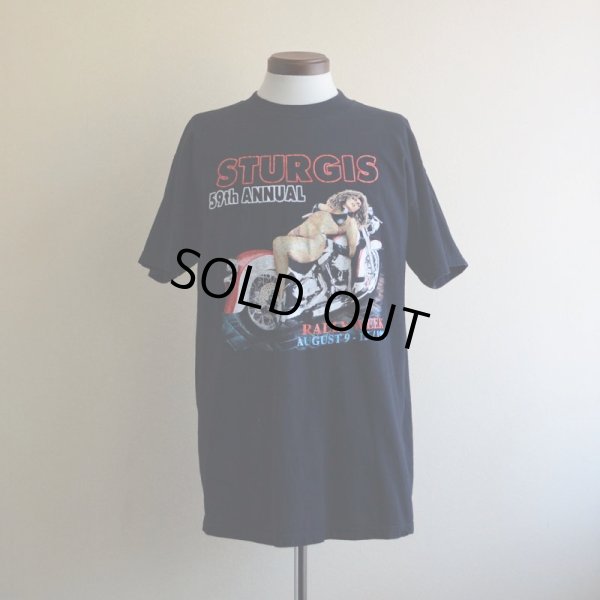 画像1: 1990s STURGIS RALLY WEEK 1999 エロプリントTシャツ　 表記L 