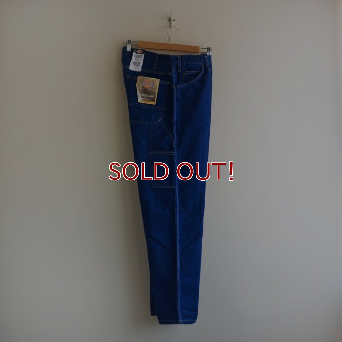 画像4: 2000s Dickies デニムペインターパンツ　 DEAD STOCK　 表記34×30  (4)