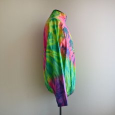 画像2: 1990s LA FLAME タイダイジャケット　 MADE IN USA　 表記FITS ALL  (2)