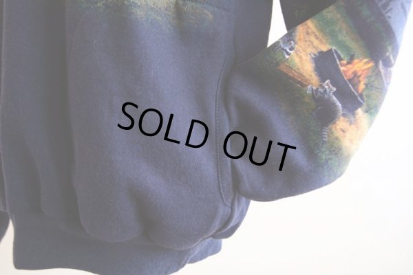 画像11: 1990s Art Unlimited キャンプ総柄スウェット　 MADE IN USA　 表記L 