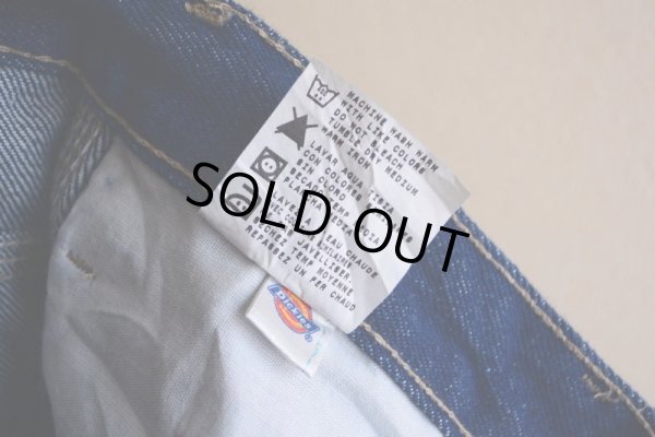 画像16: 2000s Dickies デニムペインターパンツ  DEAD STOCK  表記34×30