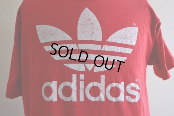 画像9: 1980s adidas トレフォイルTシャツ　 両面プリント　 表記XL 