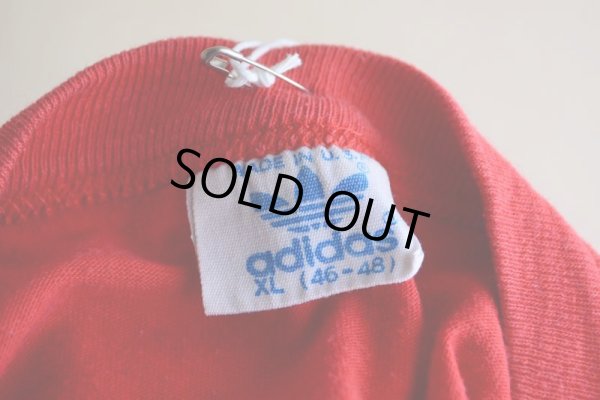 画像5: 1980s adidas トレフォイルTシャツ　 両面プリント　 表記XL 