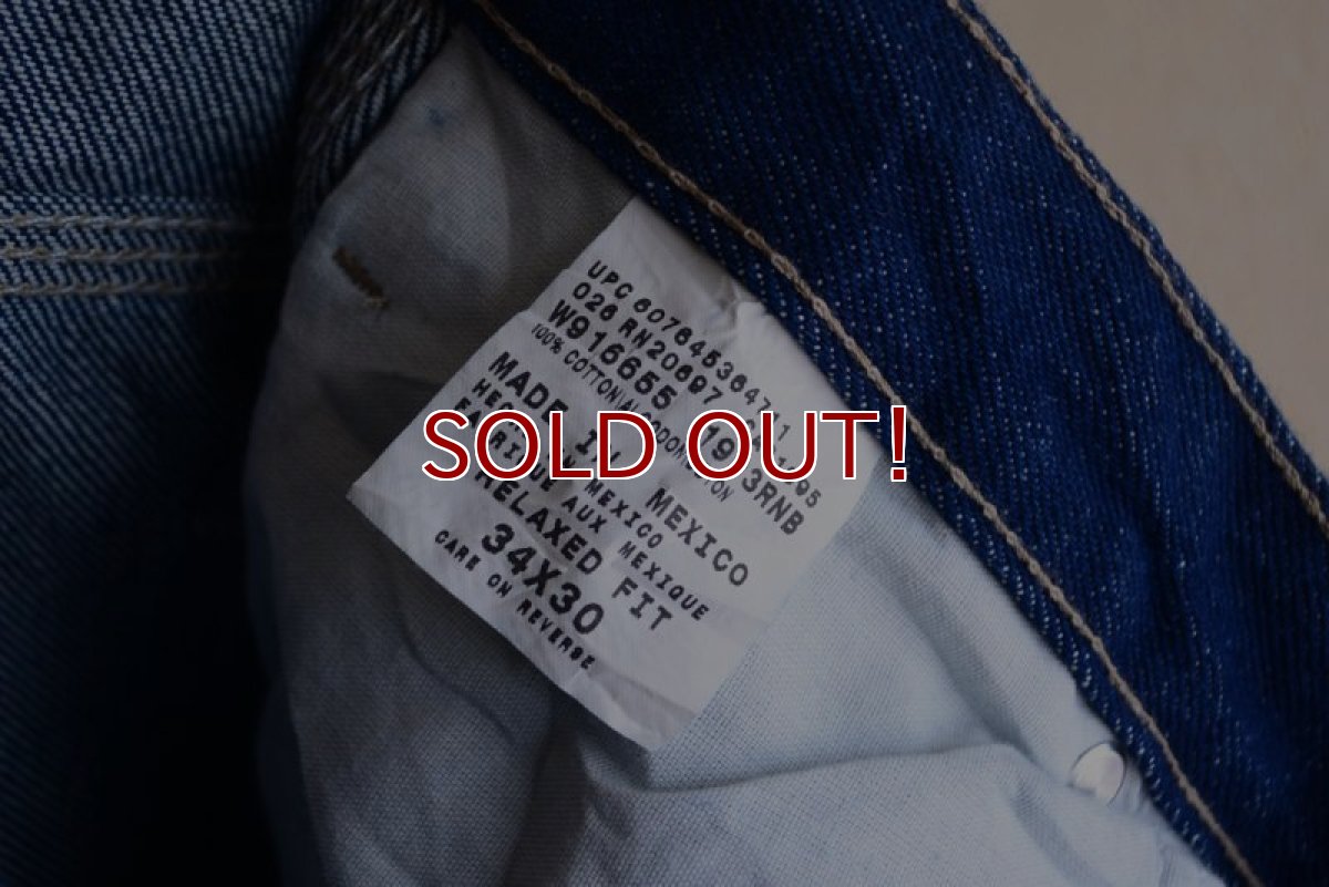 画像15: 2000s Dickies デニムペインターパンツ　 DEAD STOCK　 表記34×30  (15)