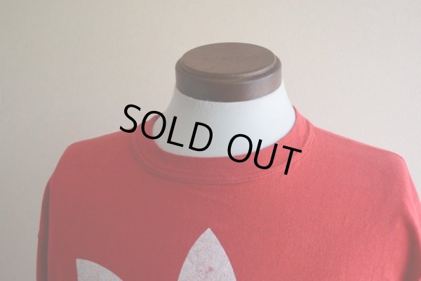 画像7: 1980s adidas トレフォイルTシャツ　 両面プリント　 表記XL 