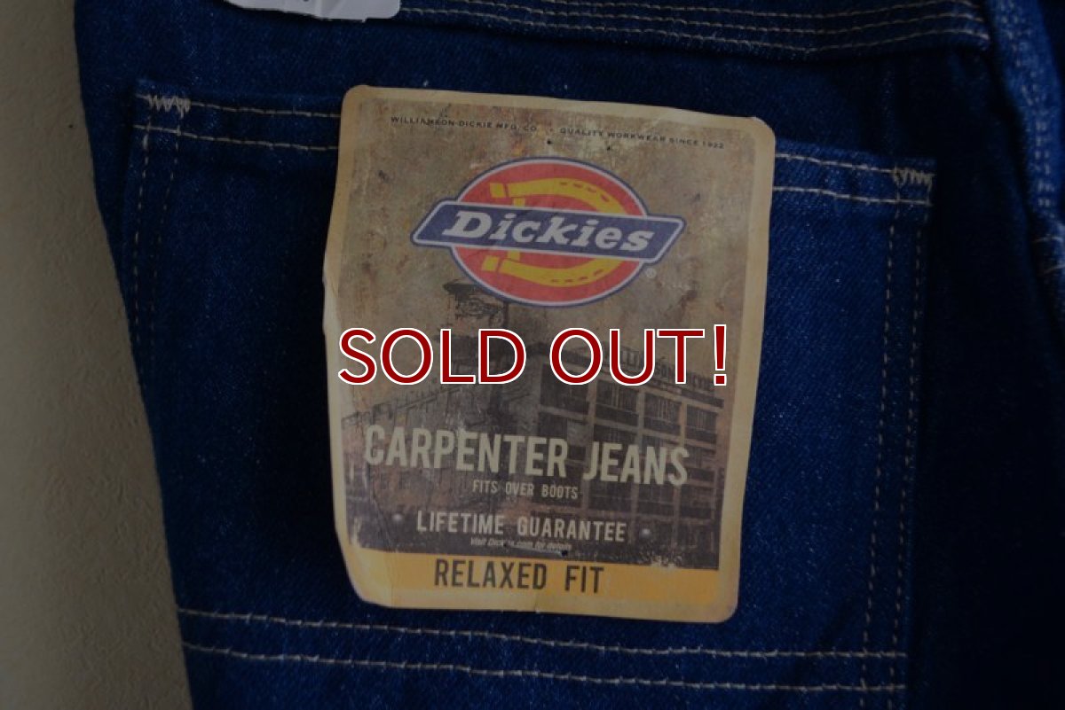 画像6: 2000s Dickies デニムペインターパンツ　 DEAD STOCK　 表記34×30  (6)